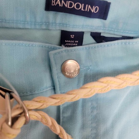 Women size 12 Bandolino Flawless stretch Mandie capri New with tags - Picture 8 of 12
